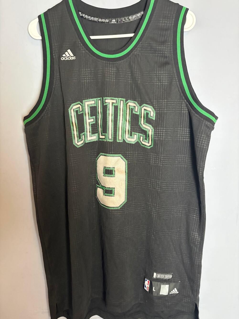 Boston Celtics Limited Edition Rajon Rondo Adidas NBA Jersey Black Men’s Largege